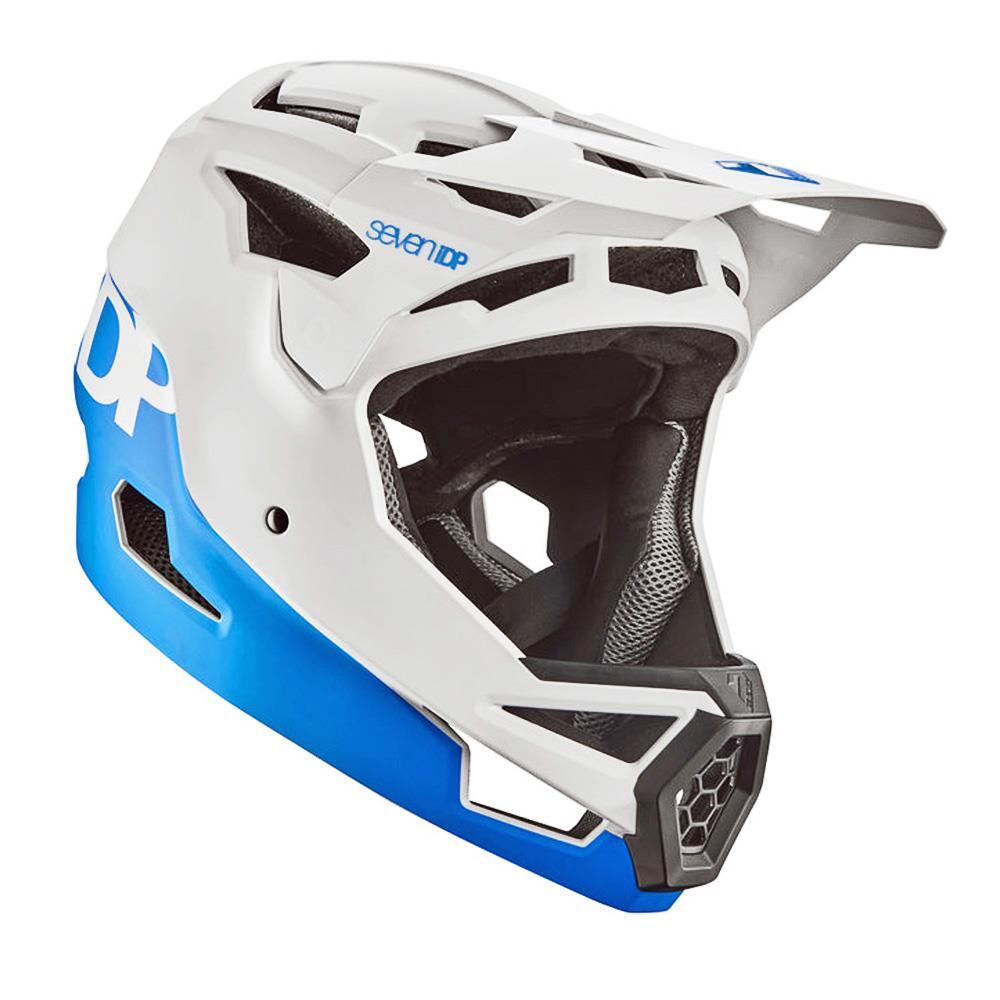 7iDP Project 23 ABS Full Face Helmet - Blue White 2/6