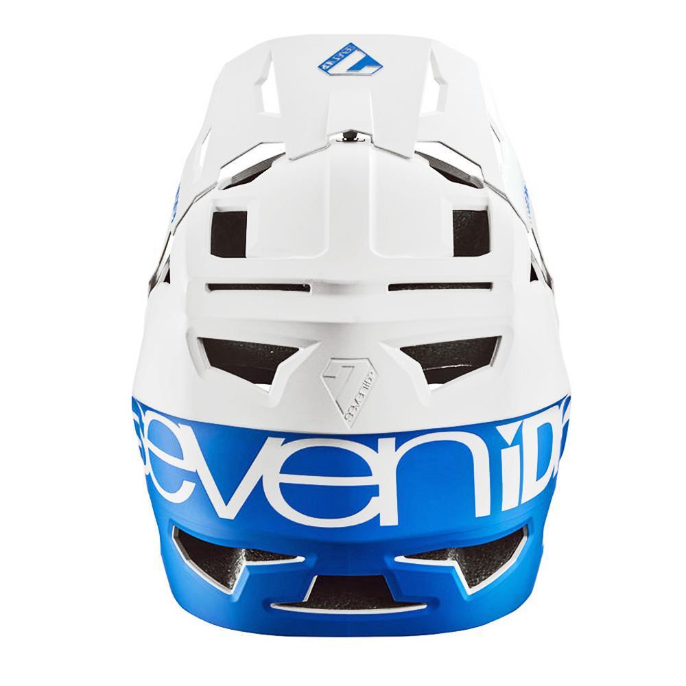 7iDP Project 23 ABS Full Face Helmet - Blue White 3/6