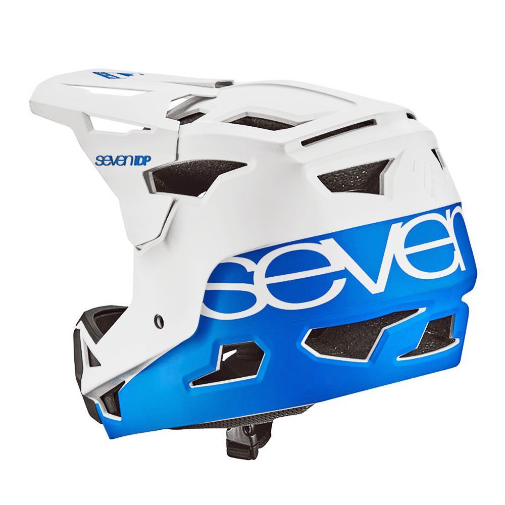 7iDP Project 23 ABS Full Face Helmet - Blue White 4/6