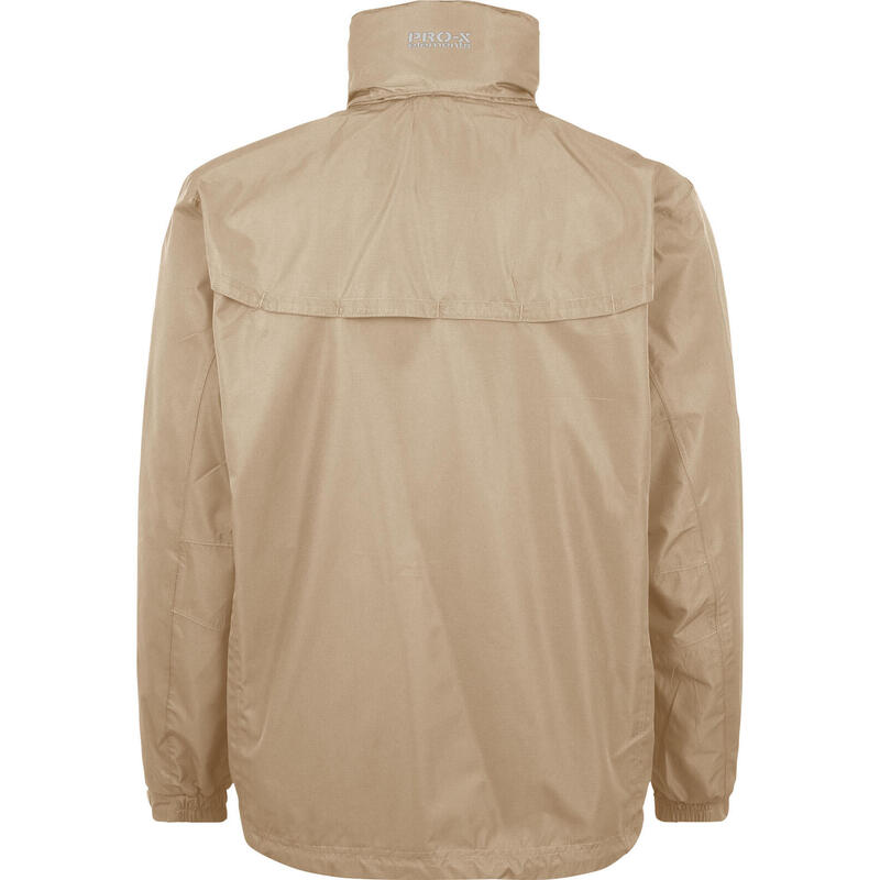 Raincoat Meran Men's Polyester Beige MT 6XL