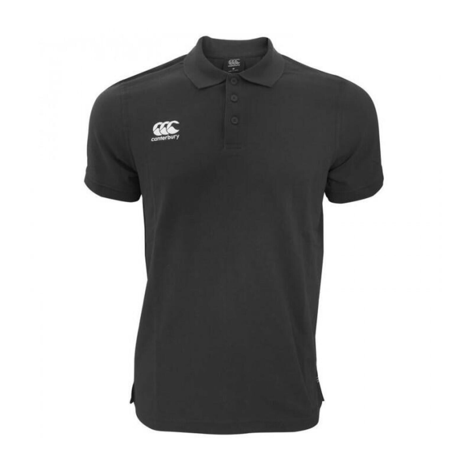 CANTERBURY CANTERBURY WAIMAK POLO SHIRT, BLACK