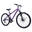 VTT Huffy Extent pour femmes roues 27,5 pouces 18 vitesses violet