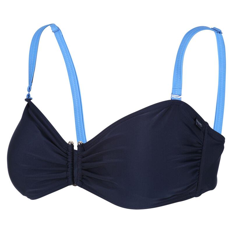 Top Bikini Tropicale Donna Regatta Aceana III Blu Navy Blu Sonico