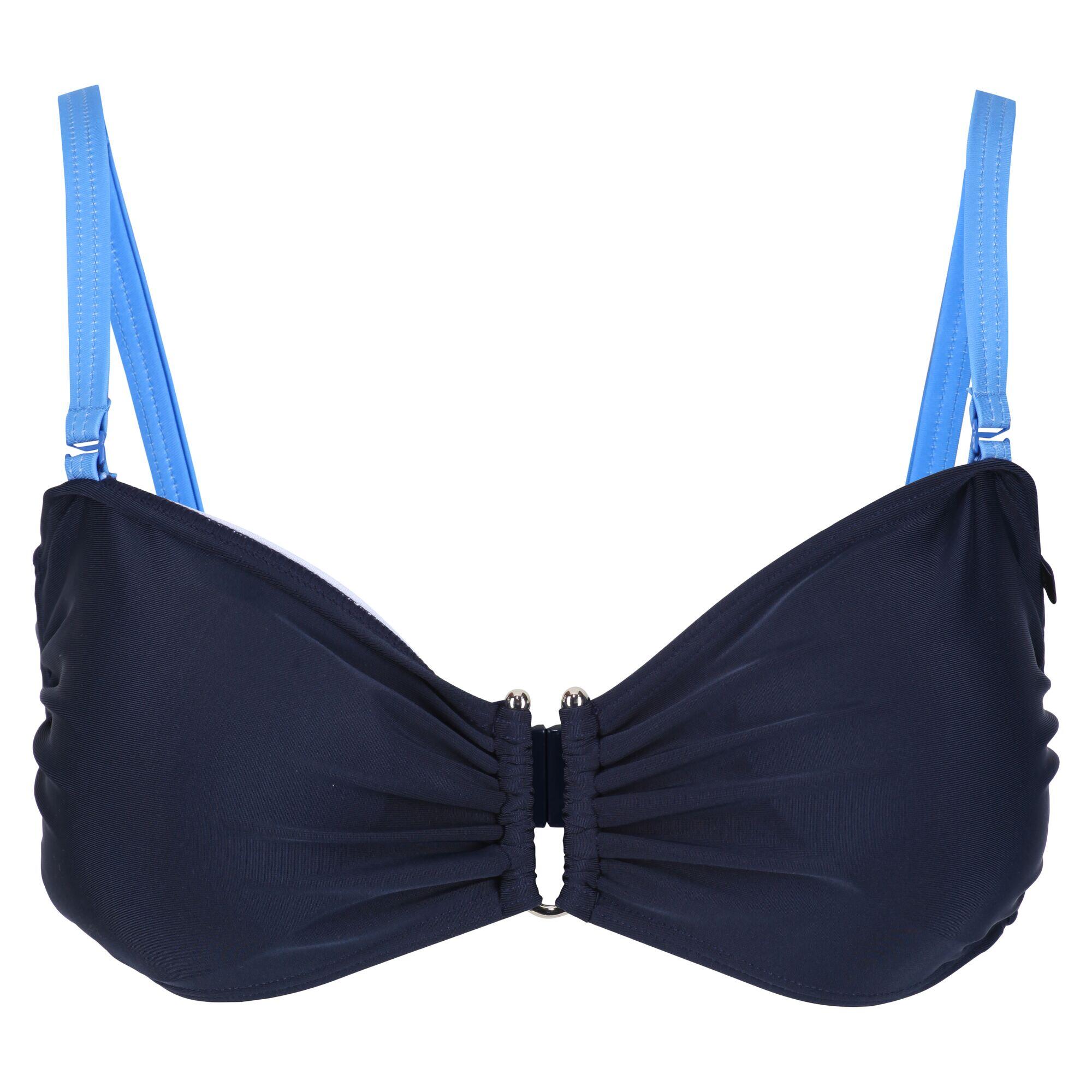 Womens/Ladies Aceana III Bikini Top (Navy/Sonic Blue) 1/5