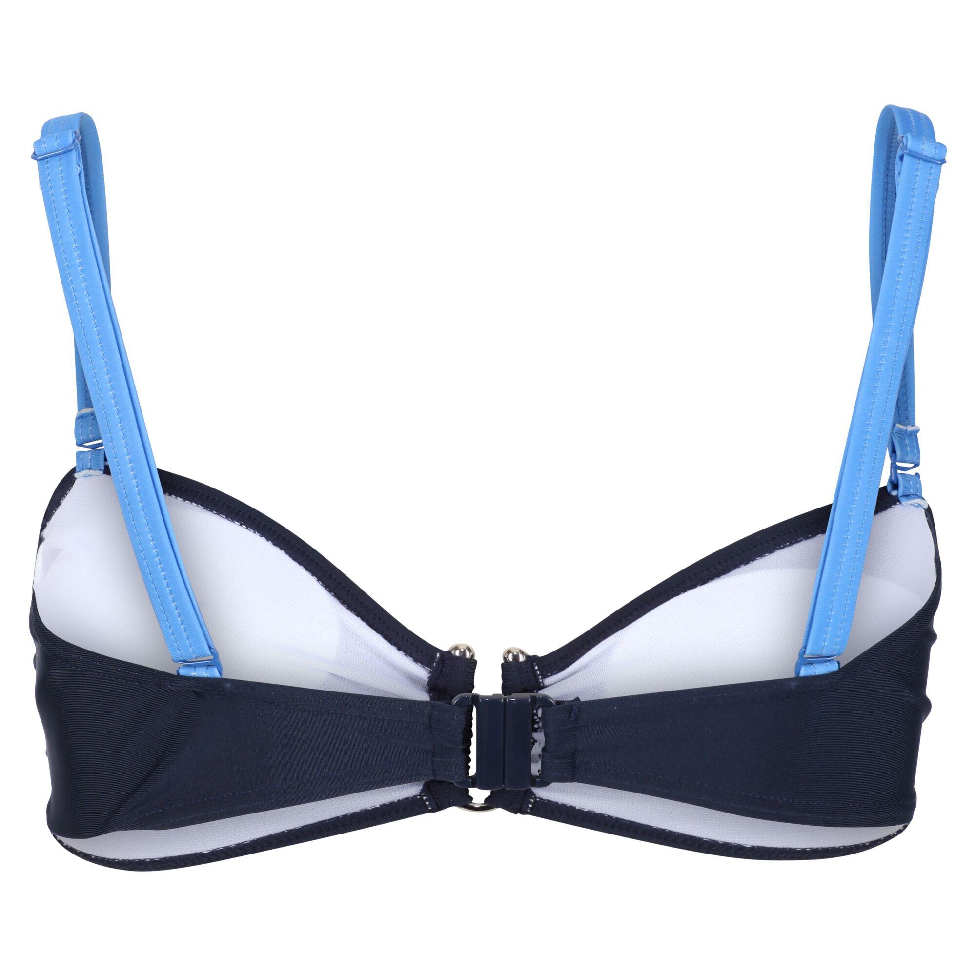 Womens/Ladies Aceana III Bikini Top (Navy/Sonic Blue) 2/5