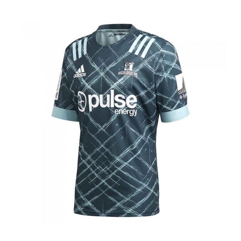 1 MAILLOT RUGBY HIGHLANDERS  - EXTÉRIEUR 2020/2021 HOMME - ADIDAS