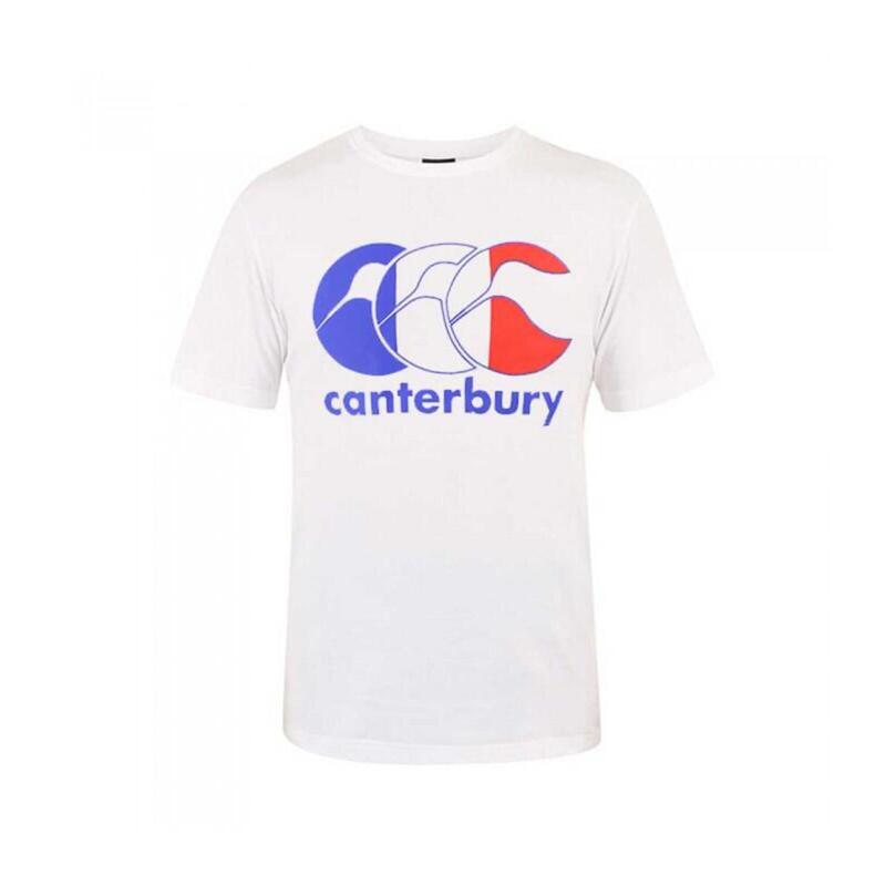 T-SHIRT RUGBY FRANCE - ADULTE - CANTERBURY