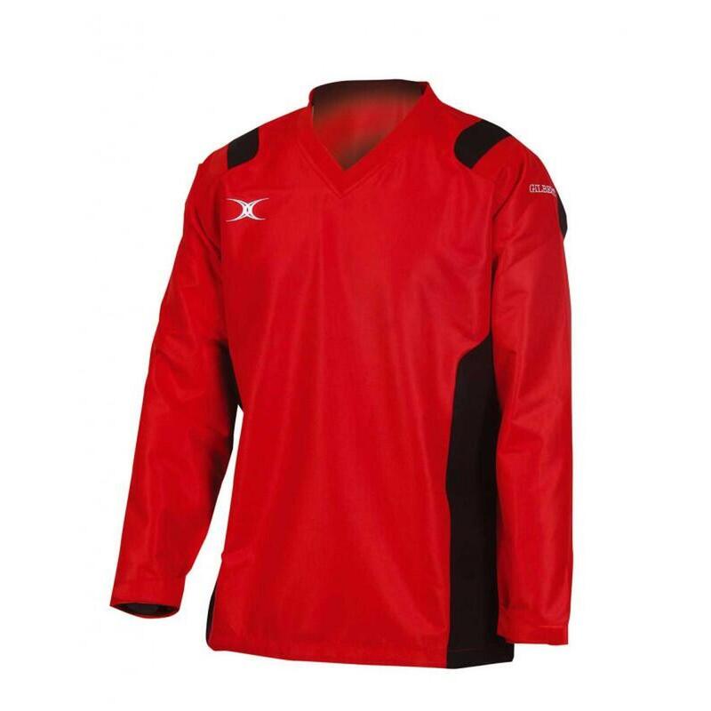 VAREUSE RUGBY ROUGE ADULTE - CONTACT TOP RÉVOLUTION - GILBERT