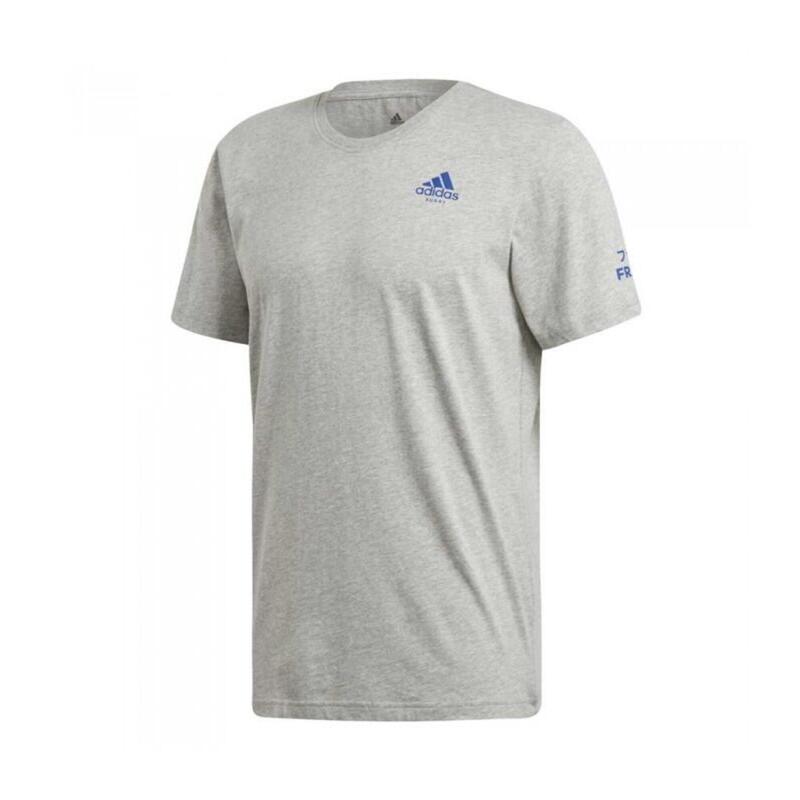 T-SHIRT RUGBY COQ GAULOIS ADULTE  - ADIDAS