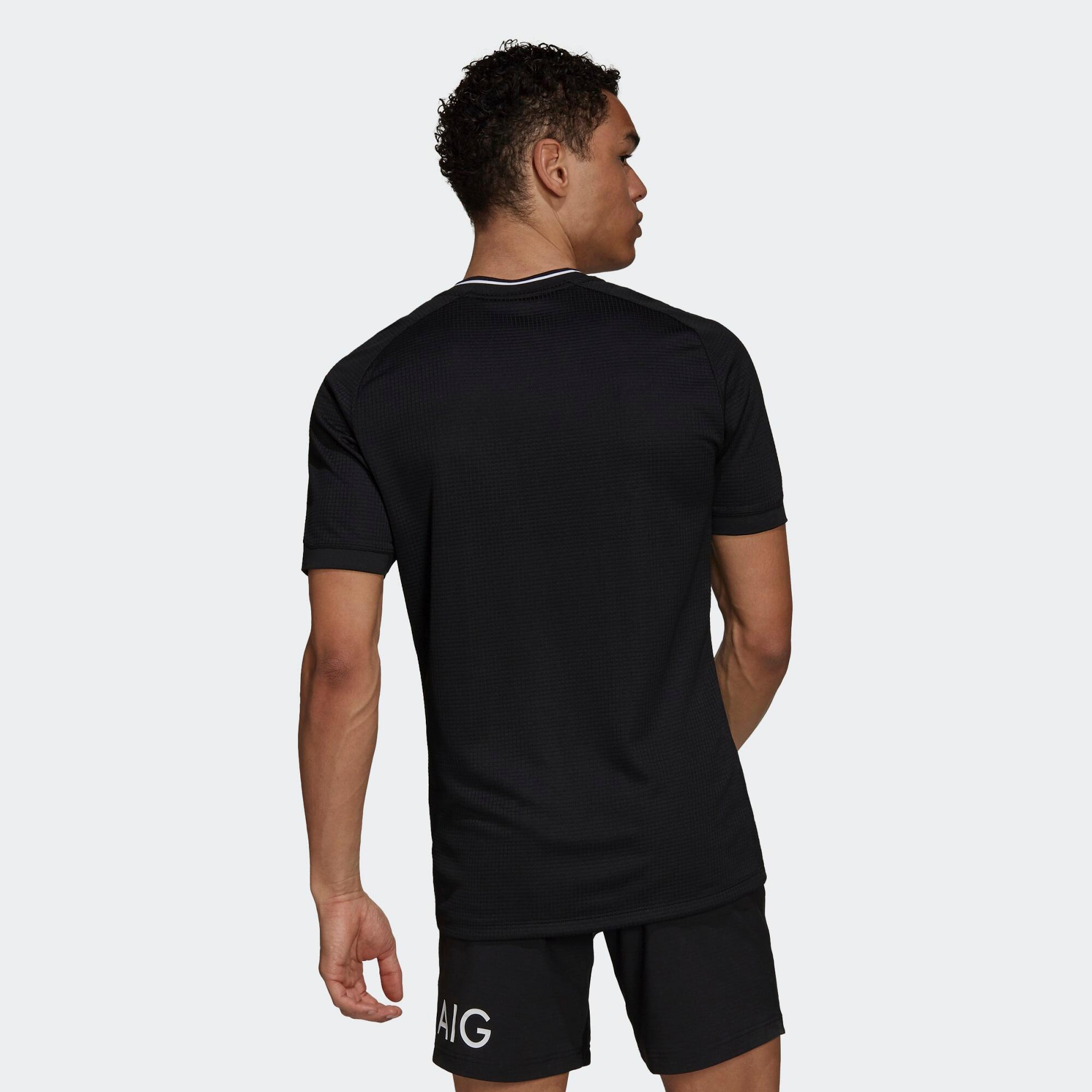 adidas New Zealand All Blacks Home Rugby Shirt Adults GU1915 Black 4/5
