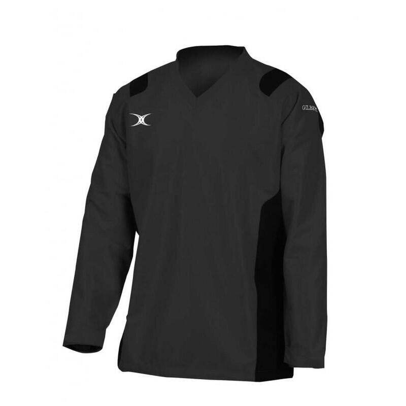 VAREUSE NOIRE RUGBY ENFANT - CONTACT TOP RÉVOLUTION - GILBERT