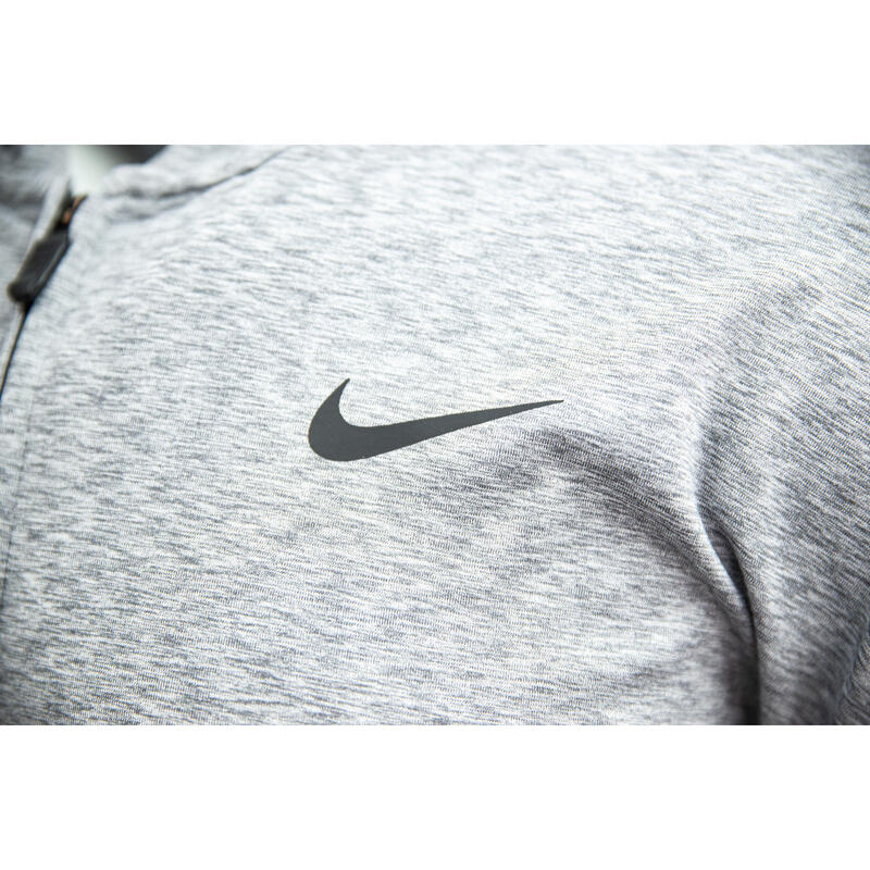 Capucha Nike Full-Zip Yoga, Gris, Hombres