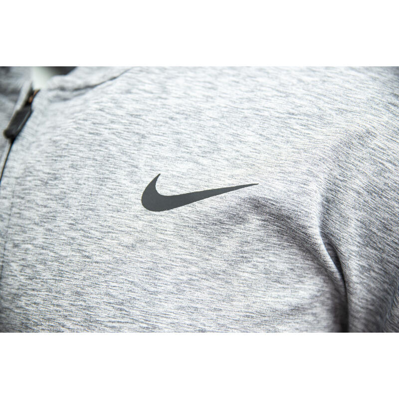 Sudadera Nike Full-Zip Yoga, Gris, Hombre