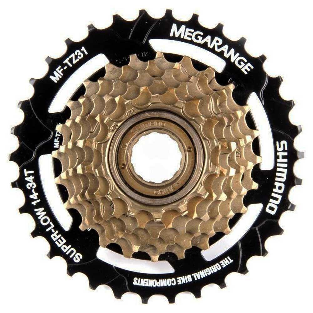 Shimano Rear Bike Freewheel 7 speed 14 34 teeth screw on 1/2