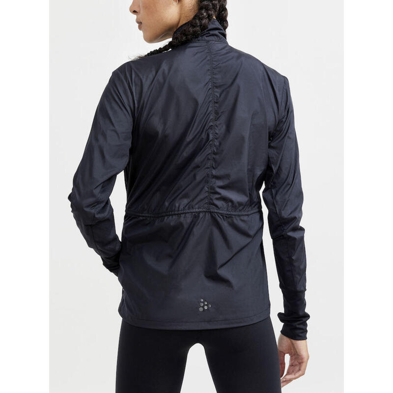 W Adv Essence Wind Jacket  - Jas; vest - ZWART - DAMES - Wielersport‎