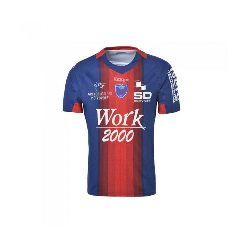 Maillot rugby FC Grenoble Rugby (FCG) - domicile 2019/2020 enfant - Kappa