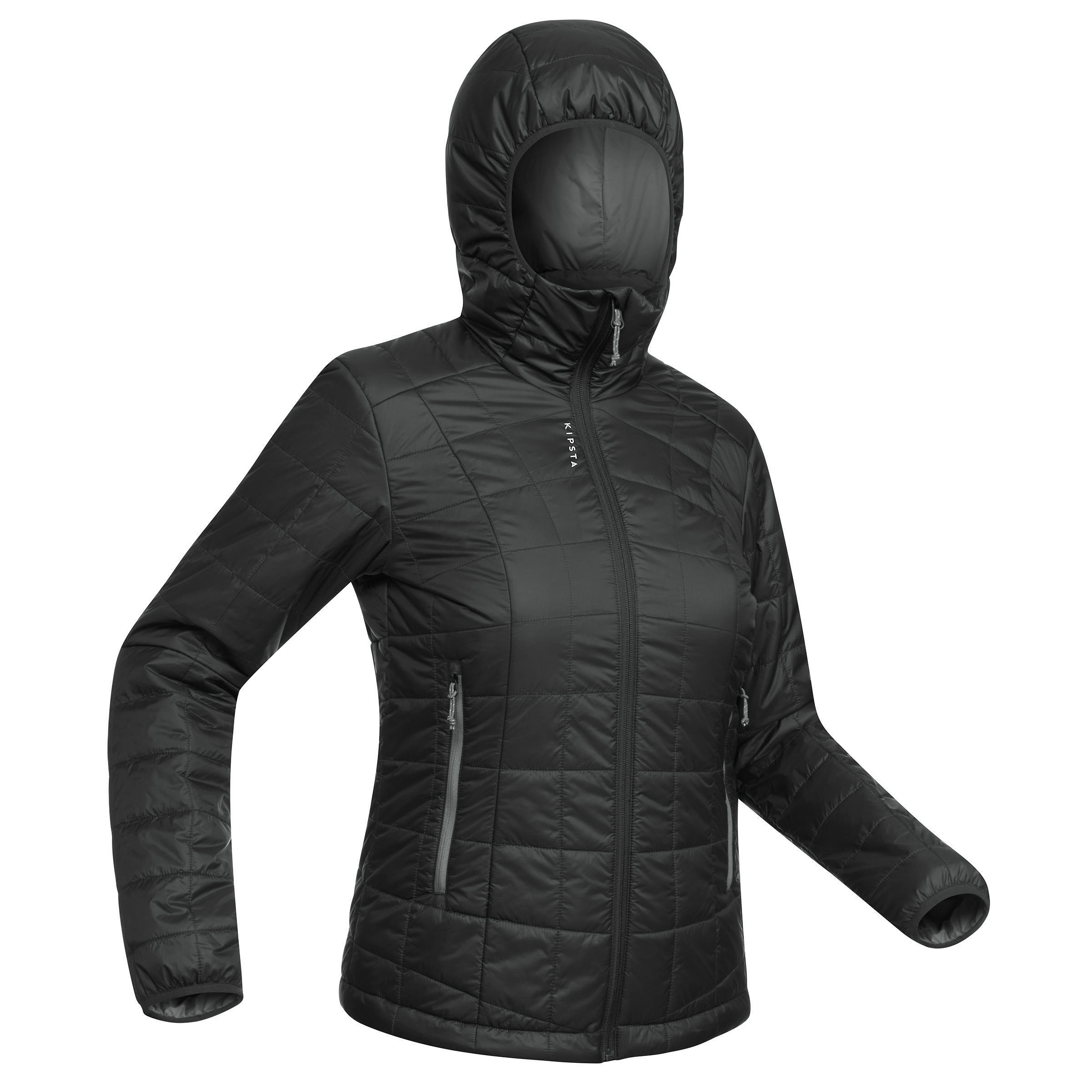 Refurbished Womens Football Down Jacket Fcoat 100 - Black -2XS/M -A Grade 1/2