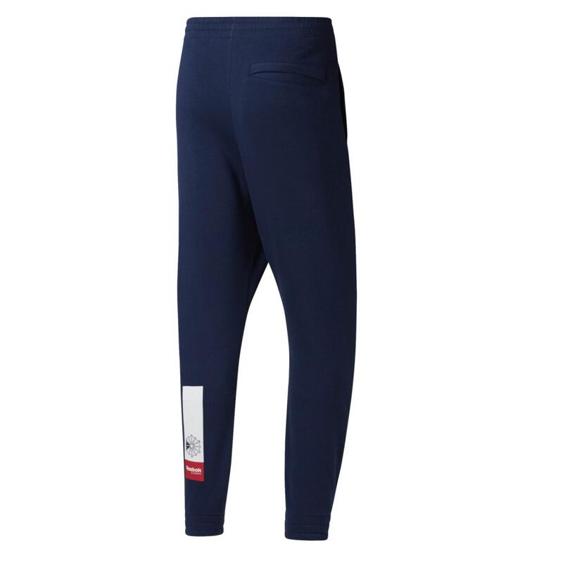 Pantaloni sport barbati AC Fleece Bleumarin