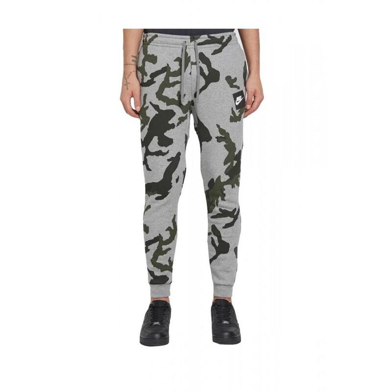 Pantaloni sport barbati AOP Club Camo Gri