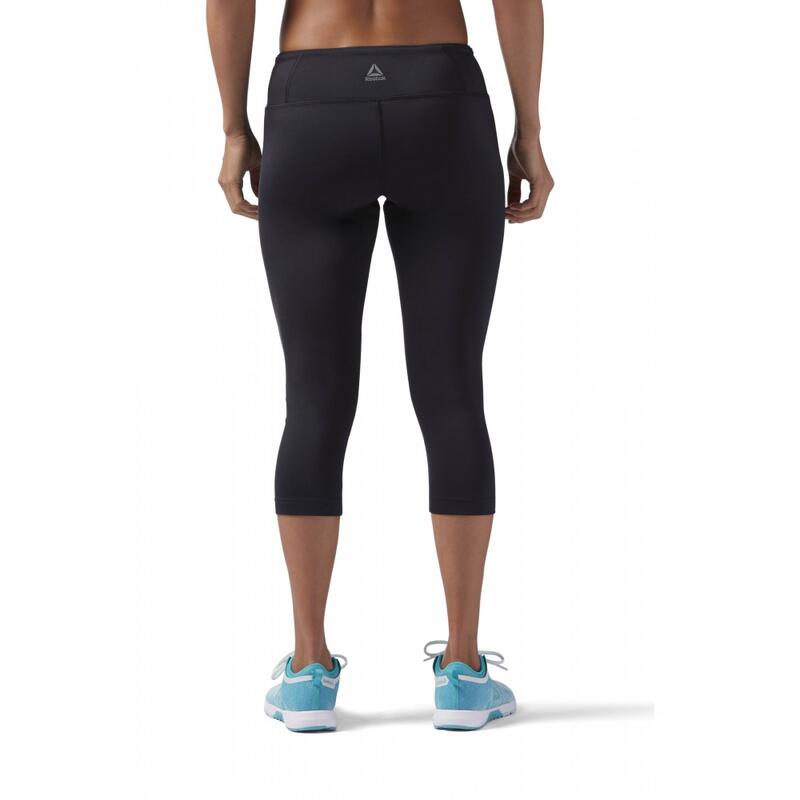 Colanti sport femei Workout Ready Capri Negru