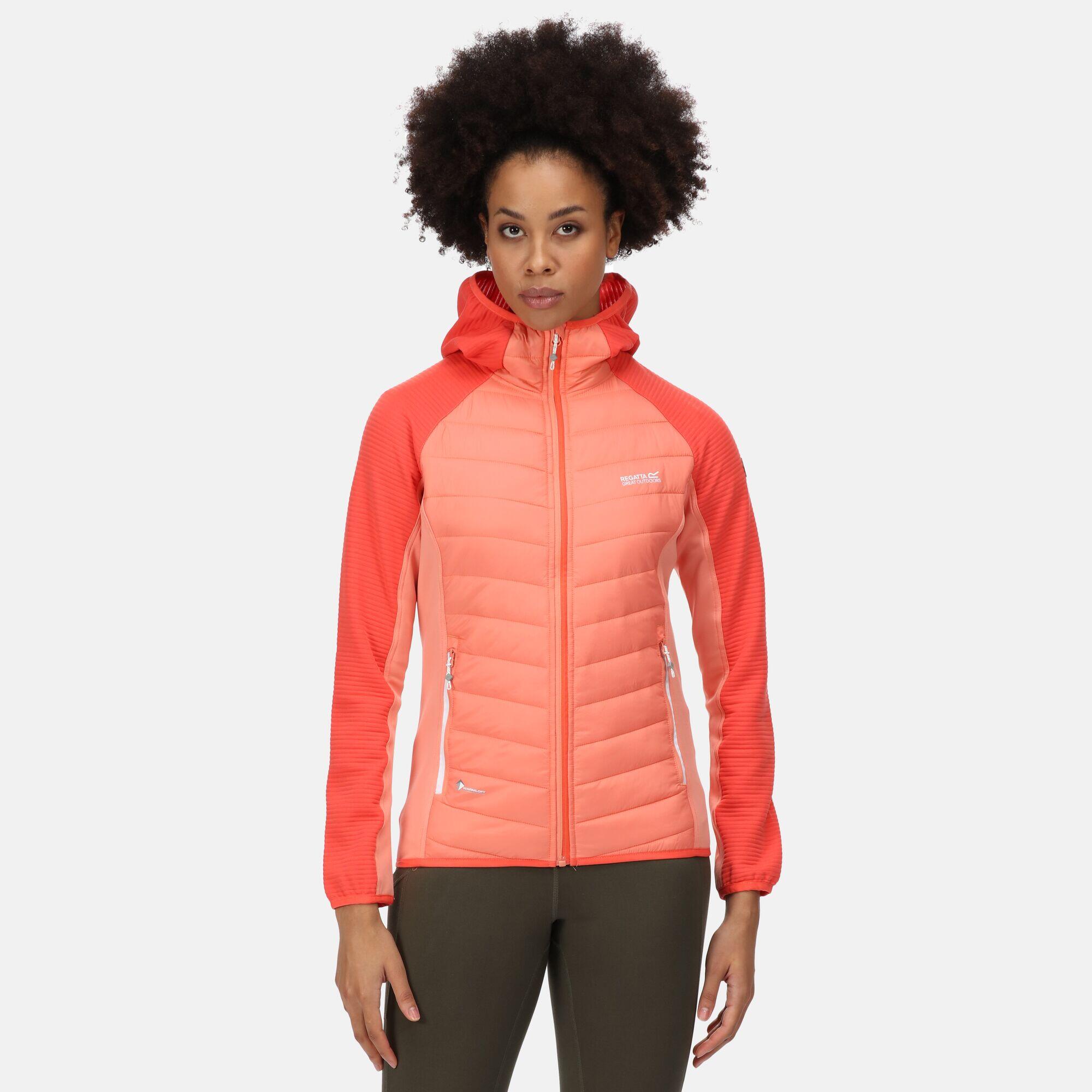 REGATTA Hillpack Women's Hiking Baffle Jacket - Light Orange