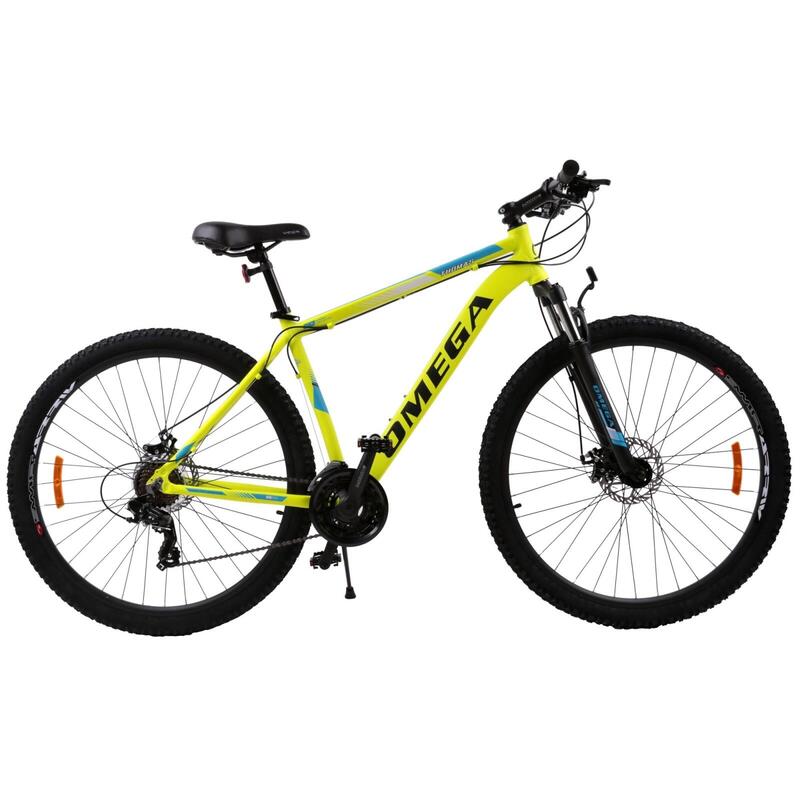 Mountain bike Omega Thomas 29" 2022, váz 49 cm, sárga