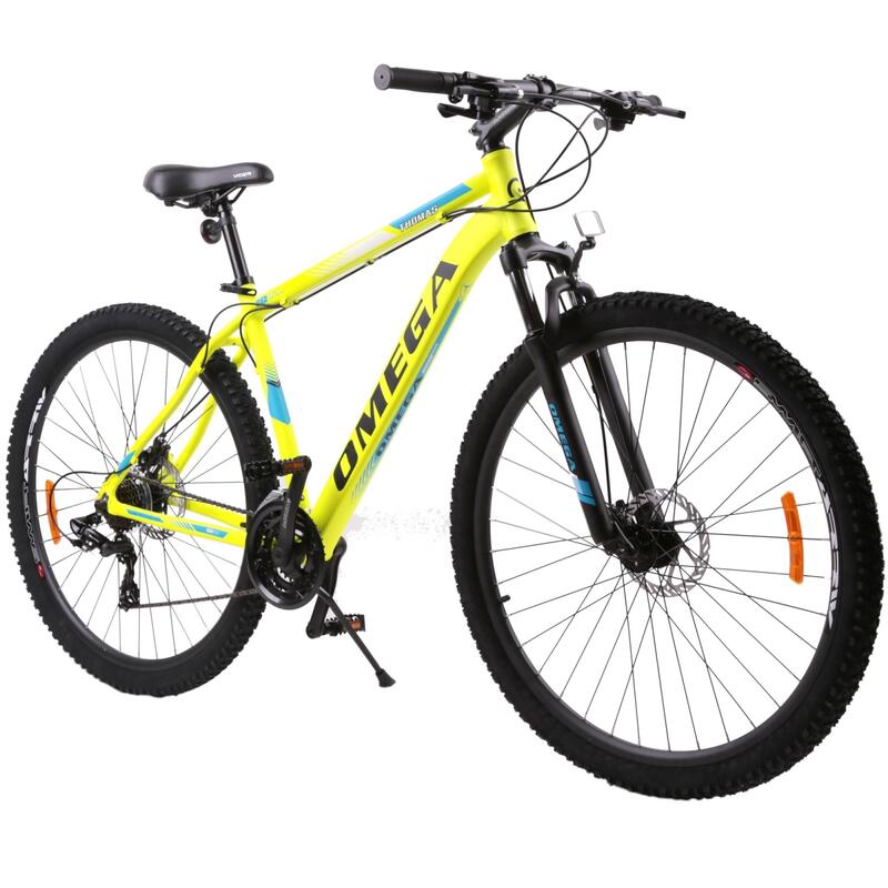 Mountain bike Omega Thomas 29" 2022, váz 49 cm, sárga