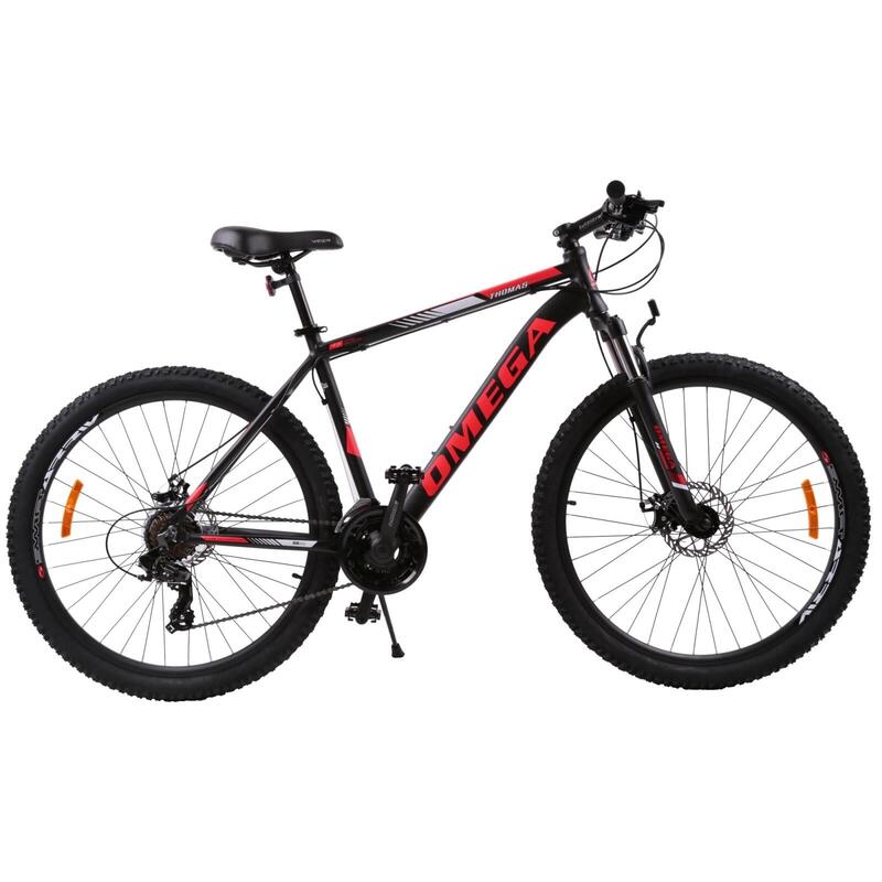 Omega Thomas mountain bike 27,5" 2022, váz 49cm, fekete/piros