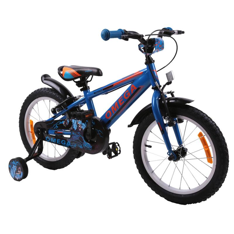 Gyermek kerékpár Omega Master 12" 2022, kék