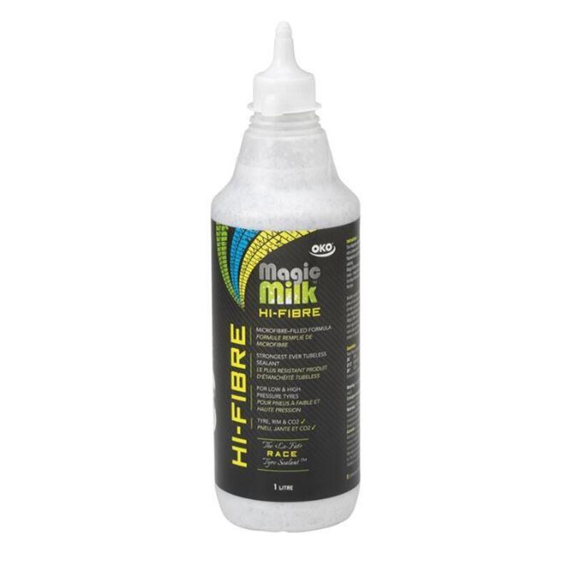 Produit d'étanchéité pour pneus OKO Magic Milk Hi-Fibre 250 ml.