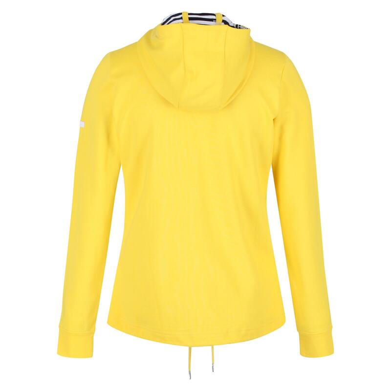 Sudadera con Cremallera Bayarma para Mujer Amarillo Maíz