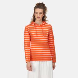 Maelys wandel-T-shirt met lange mouwen voor dames - Oranje