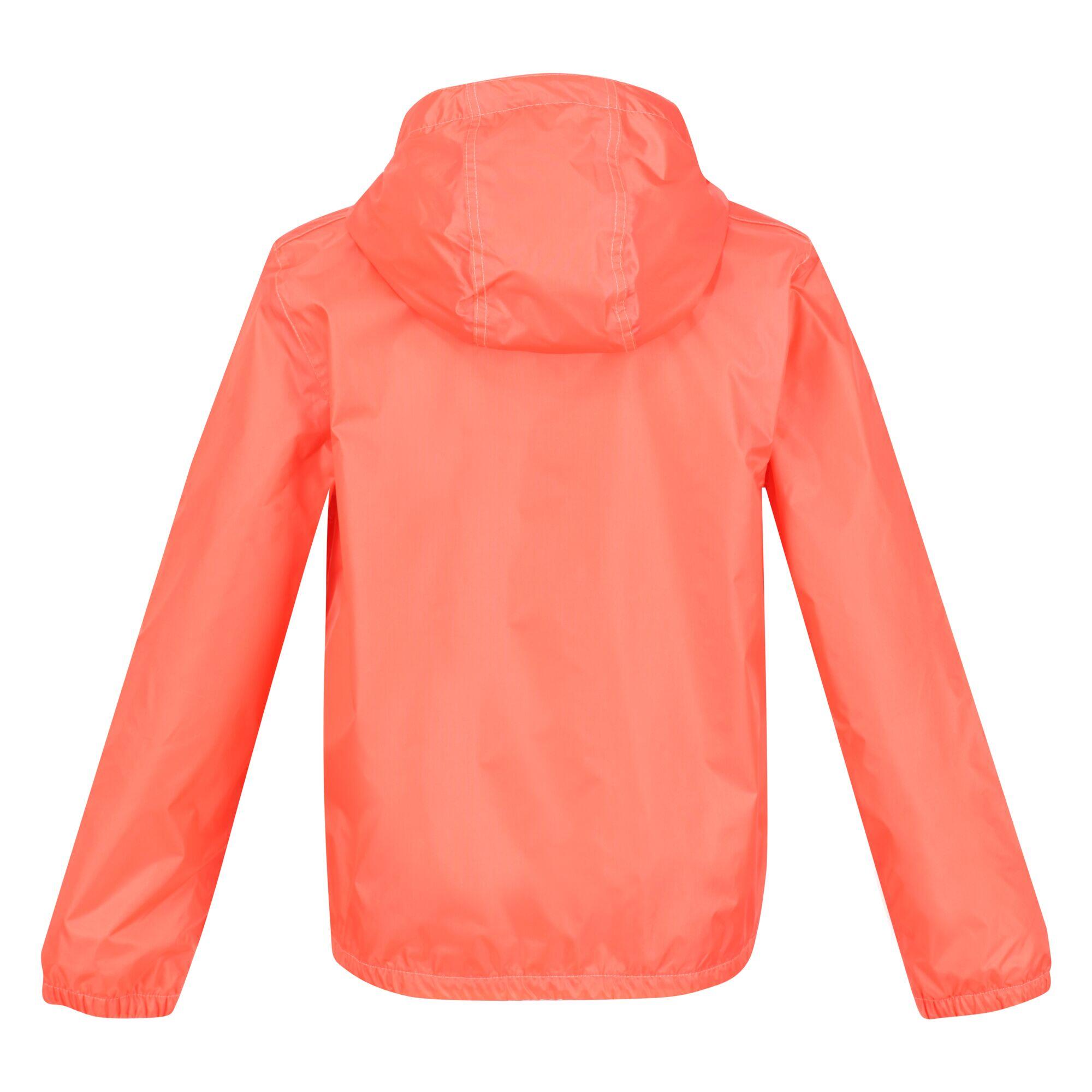 Childrens/Kids Catkin Waterproof Jacket (Fusion Coral) 2/5