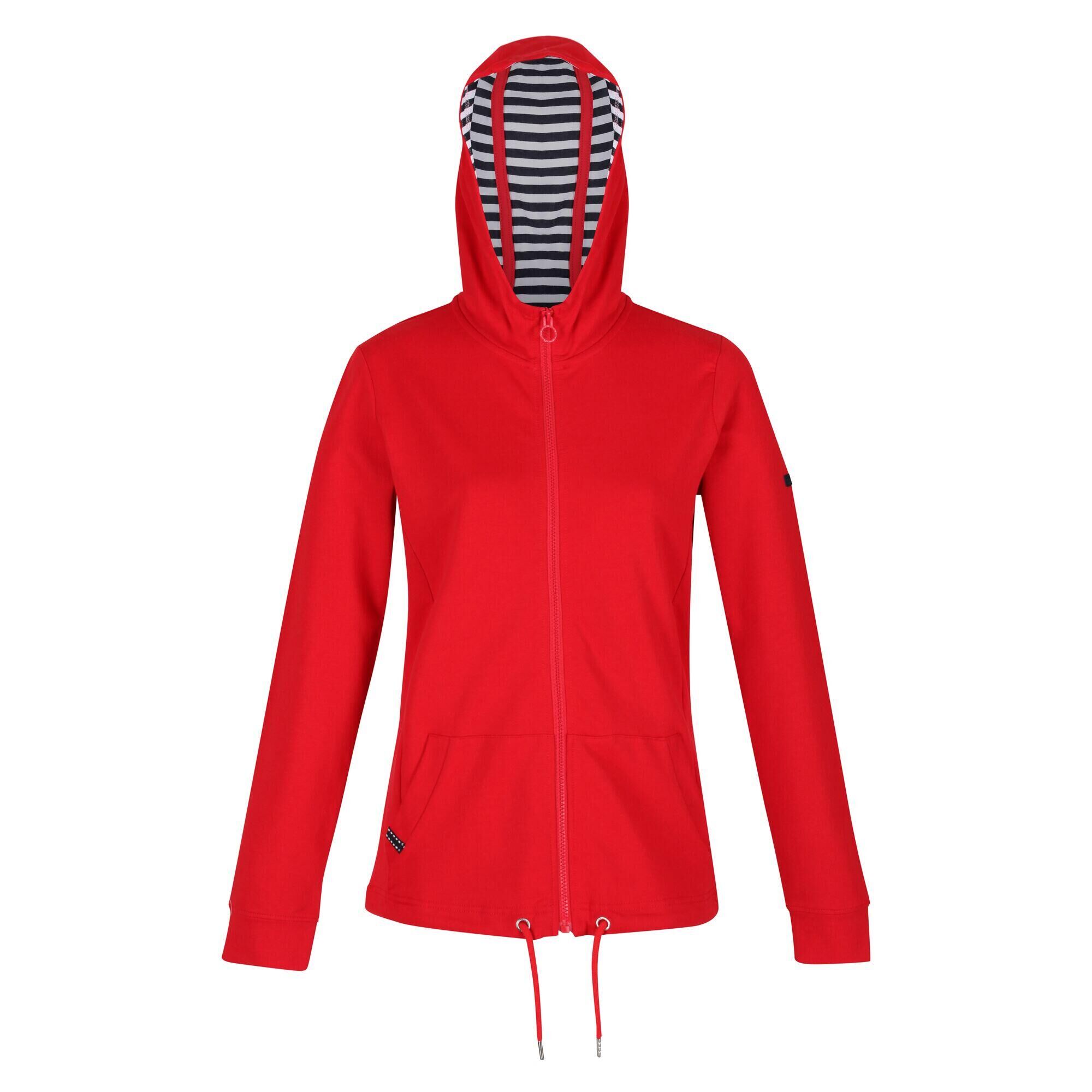 REGATTA Womens/Ladies Bayarma Full Zip Hoodie (True Red)