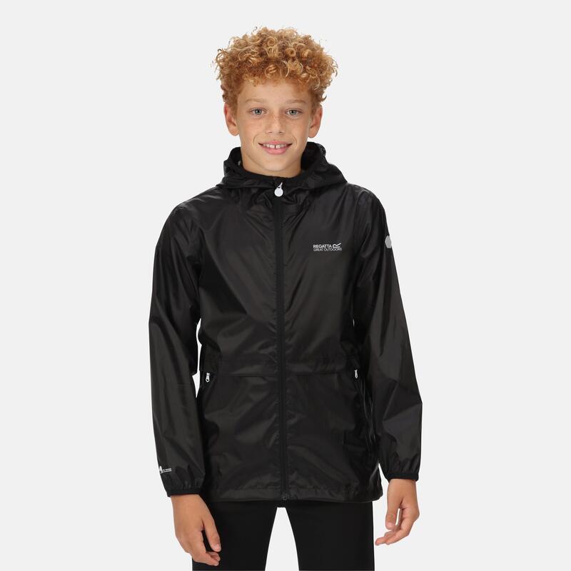 Bagley Wanderjacke für Kinder - Schwarz