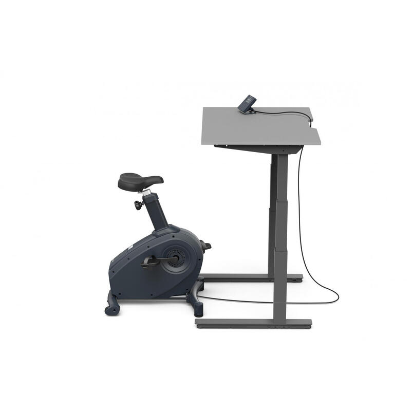 Stoelfiets Inc Bureau 122cm C3-DT7-48 - Elektronisch Verstelbaar - Display