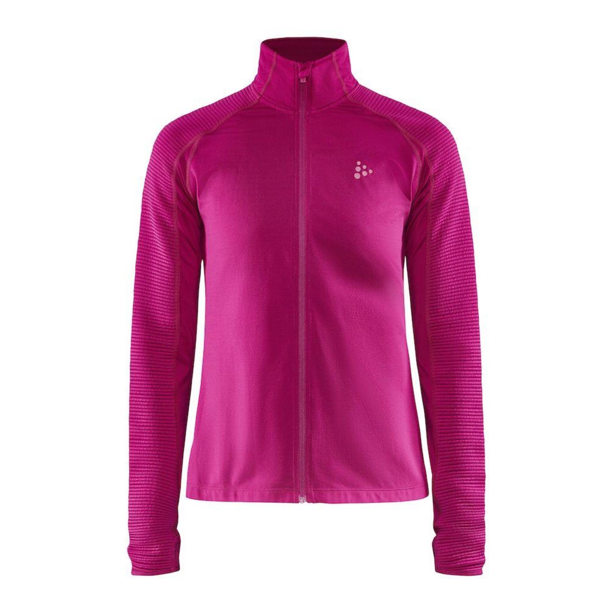 CORE CHARGE JERSEY JACKET Women  ROXO 1/3