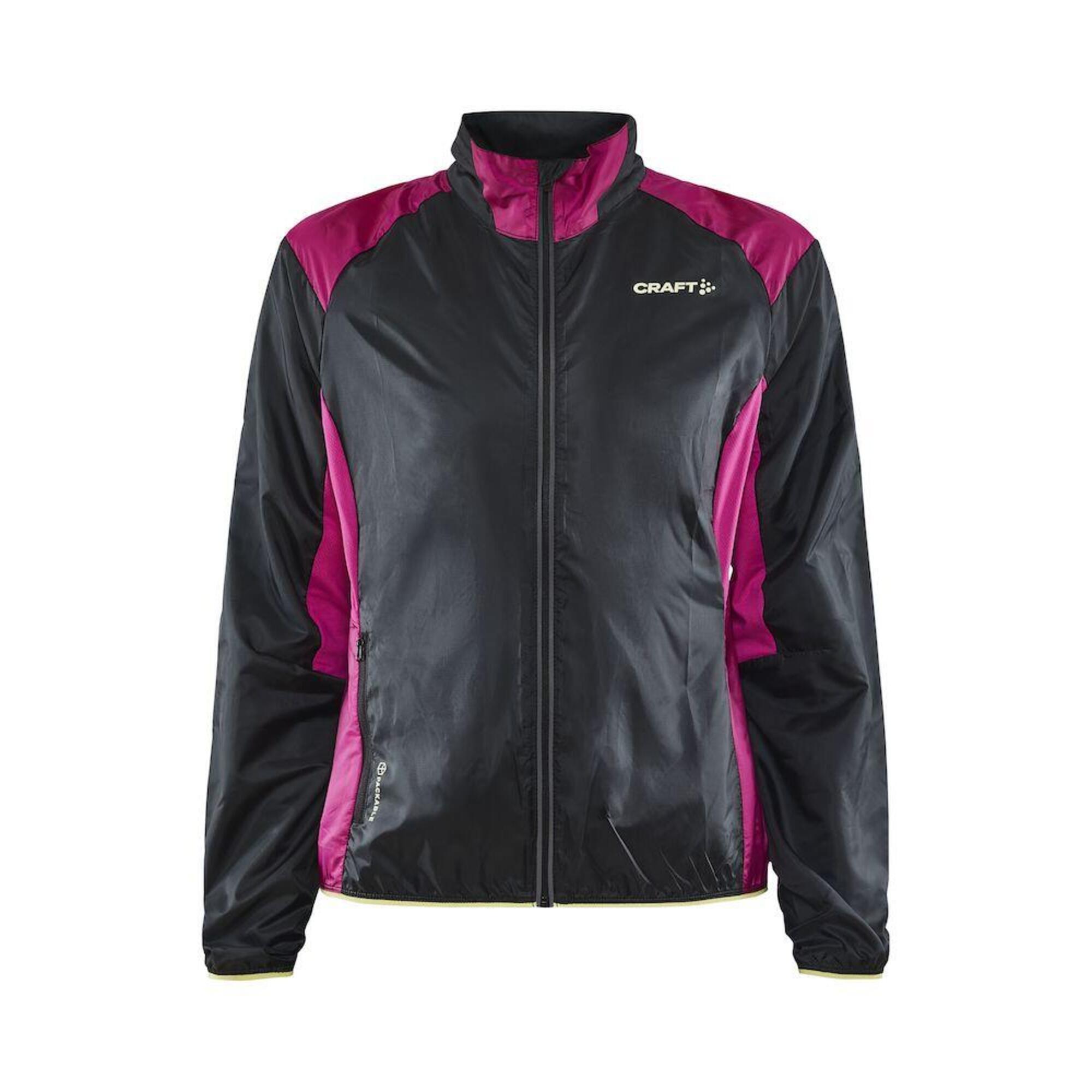 CRAFT PRO HYPERVENT JACKET Women  BLACK-ROXO