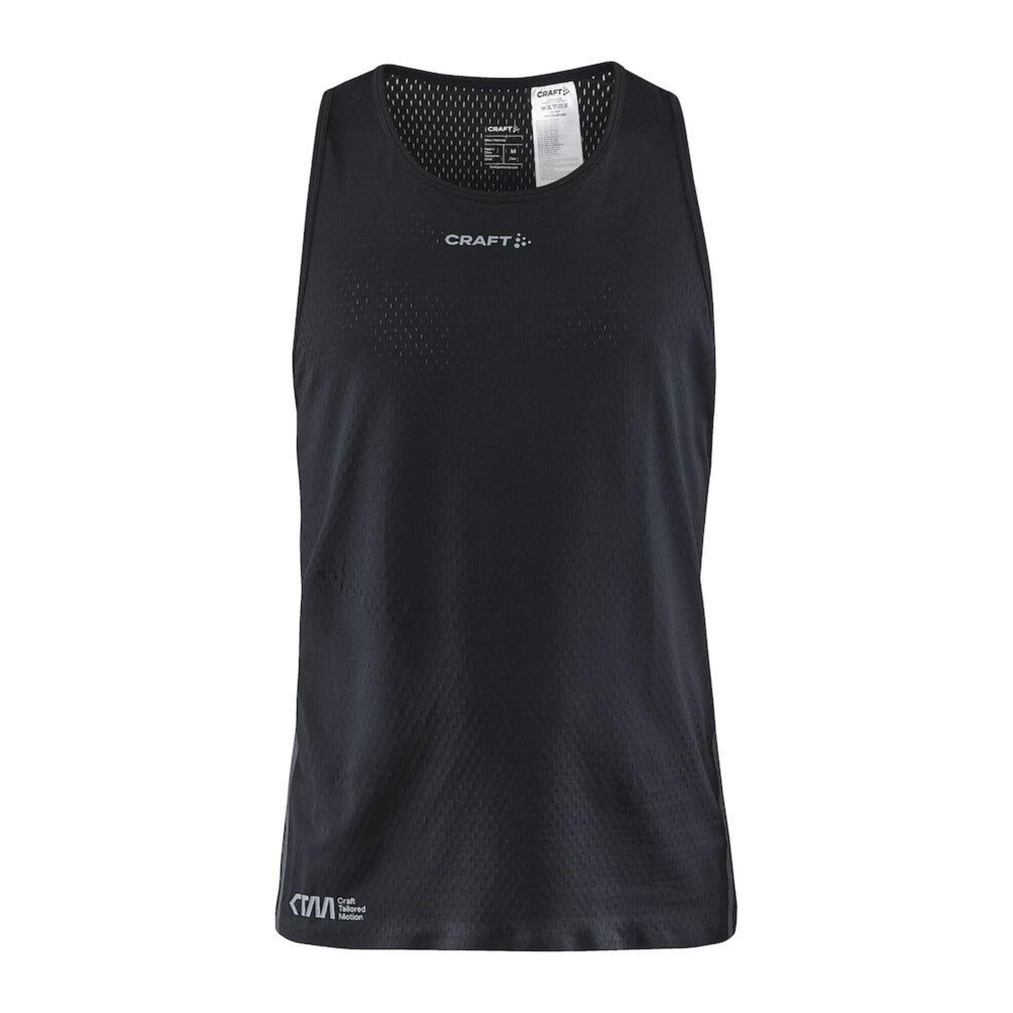 CRAFT CTM DISTANCE WARP MESH SINGLET Men BLACK