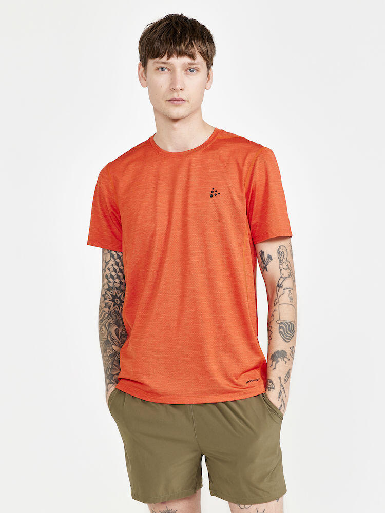 ADV CHARGE MELANGE Short Sleeve  TEE MEN SOLO-MELANGE 3/3