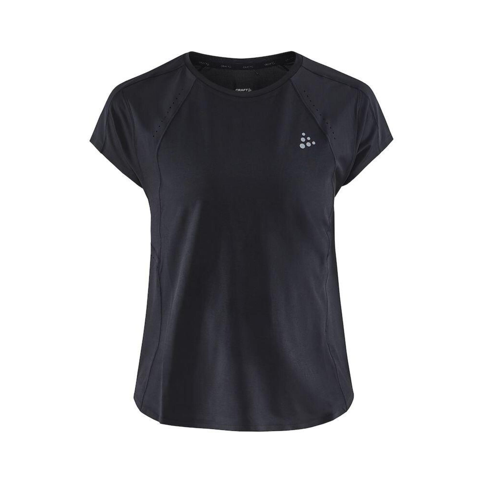 PRO CHARGE TEE Women  BLACK 1/3