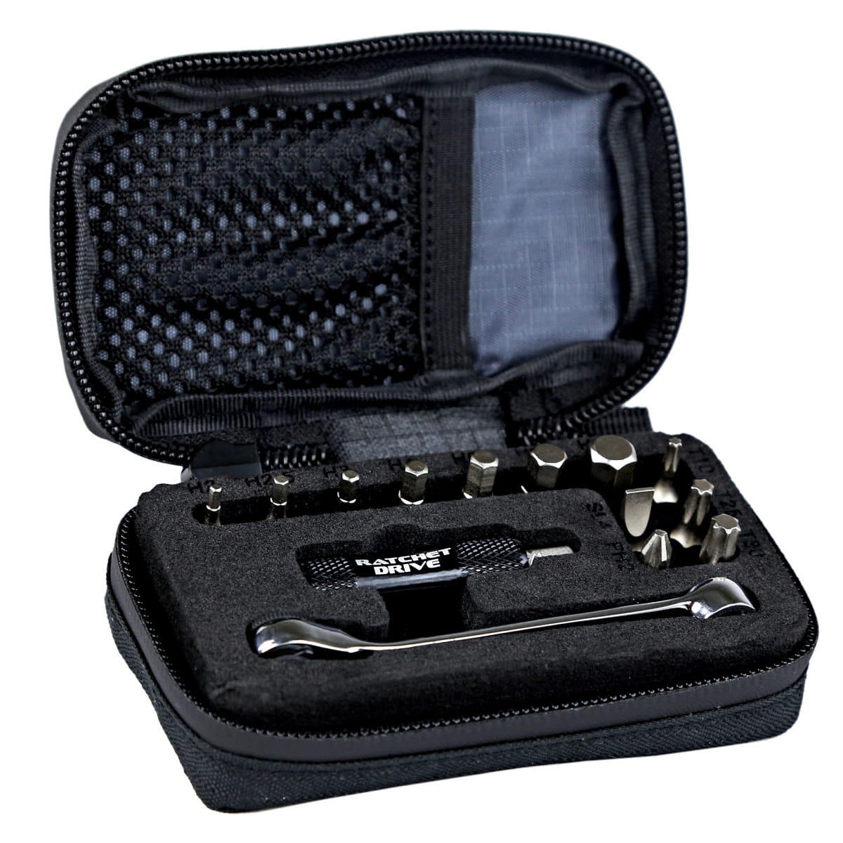 Lezyne Ratchet Portable Precision Tool Kit Torx Hex 12 Bits 2/3