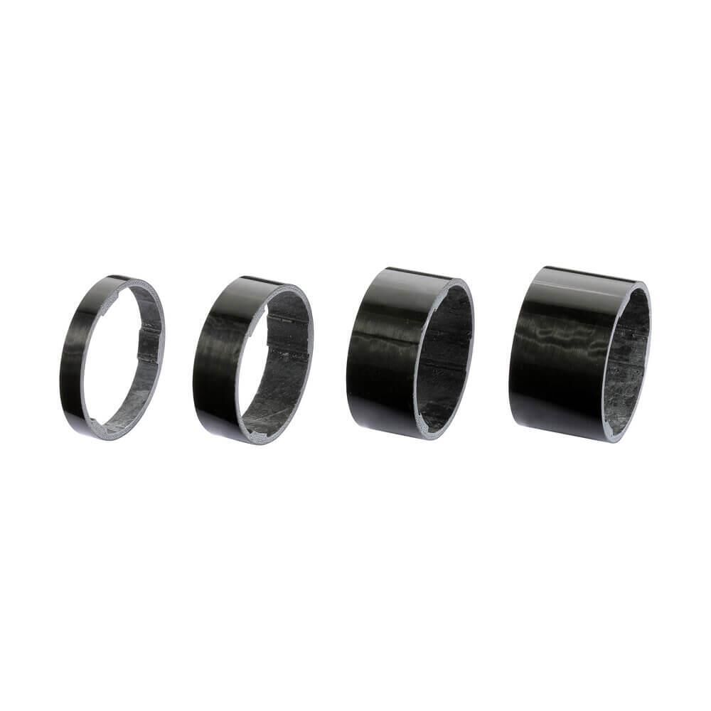 BBB BBB UltraSpace 1.1/8 in Headset Spacers - Carbon