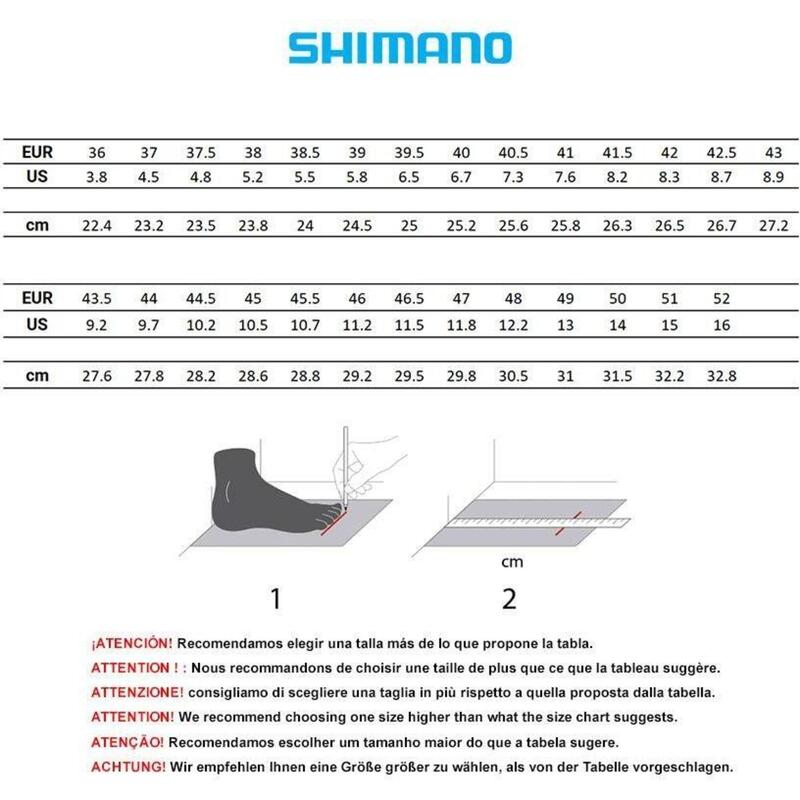 Kerékpáros cipő Shimano MTB XC100 Fekete