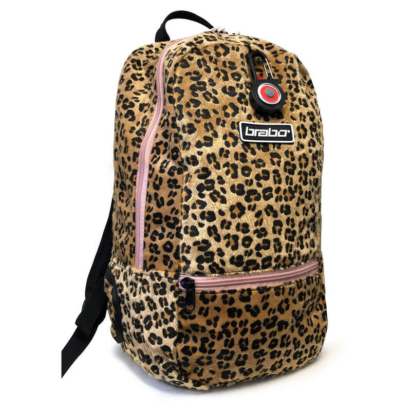 Brabo Fun Leopard Backpack BRUIN KINDEREN