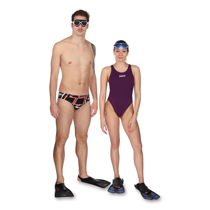 Aletas De Natación Indigo - Rosa - Aletas Natación