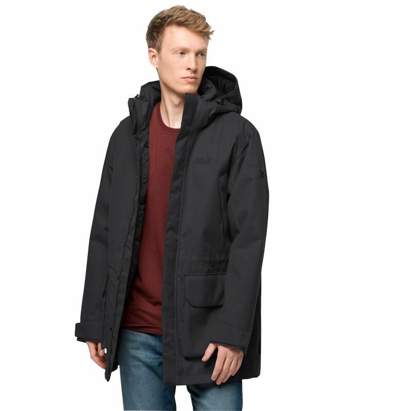 Parka Jack Wolfskin fierce wind