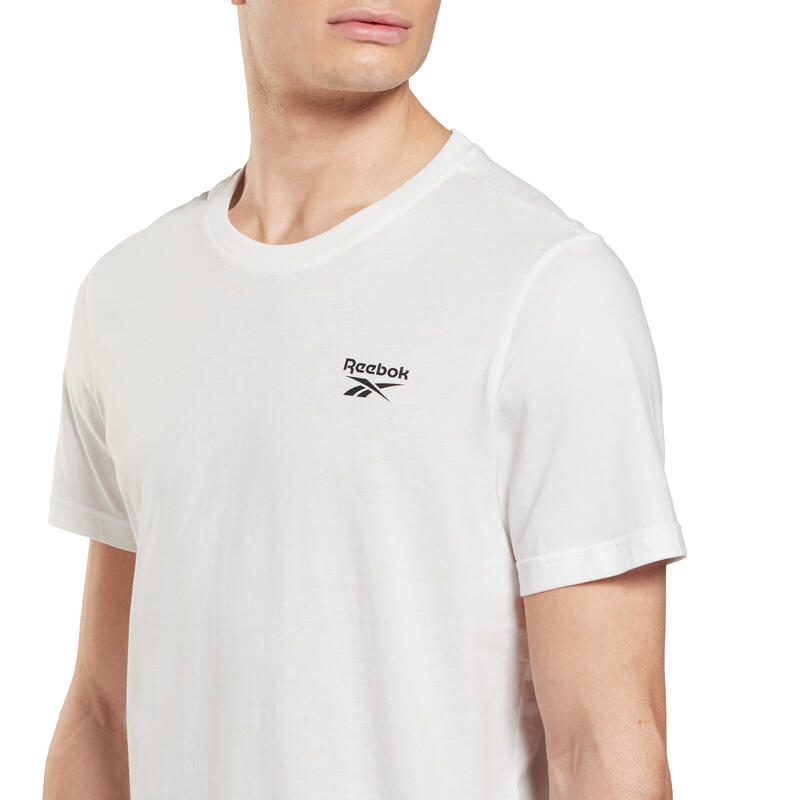 T-shirt à manches courtes homme Reebok 100054977 Blanc