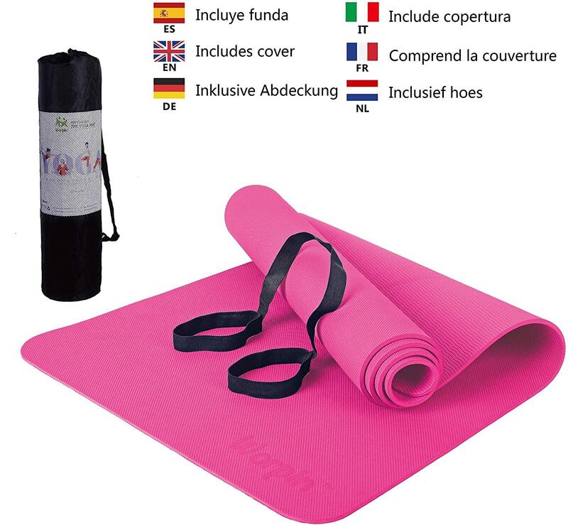 Sling Yoga Comfort voor Zachte Yoga 183 CM Roze