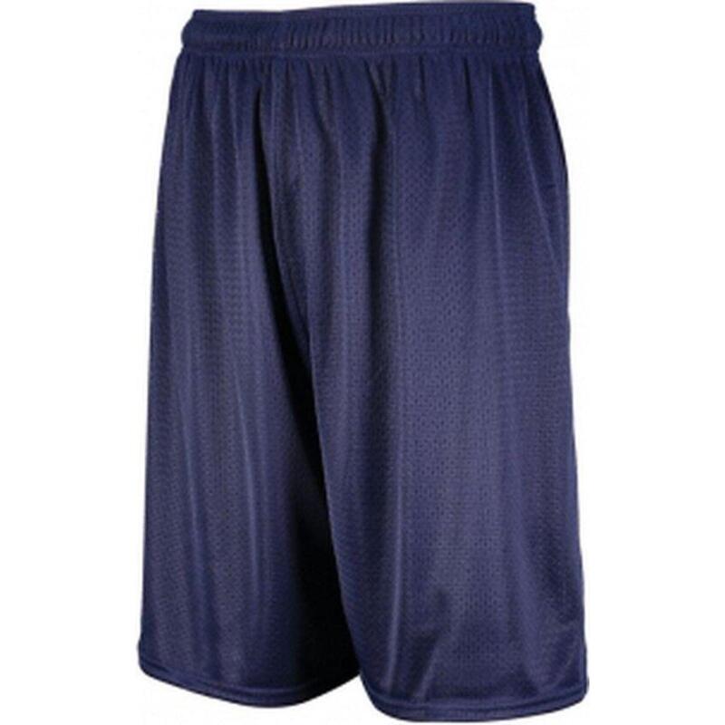 Pantaloni scurți din plasă cu buzunare - (bleumarin) - Large